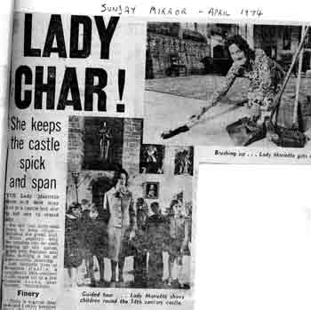 1974 Sunday Mirror's 'Lady Char' piece 1974 Sunday Mirror's 'Lady Char' piece