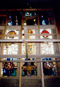 New stained glass window
