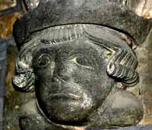 Ancient Face. Photo by Martin and P Fiennes